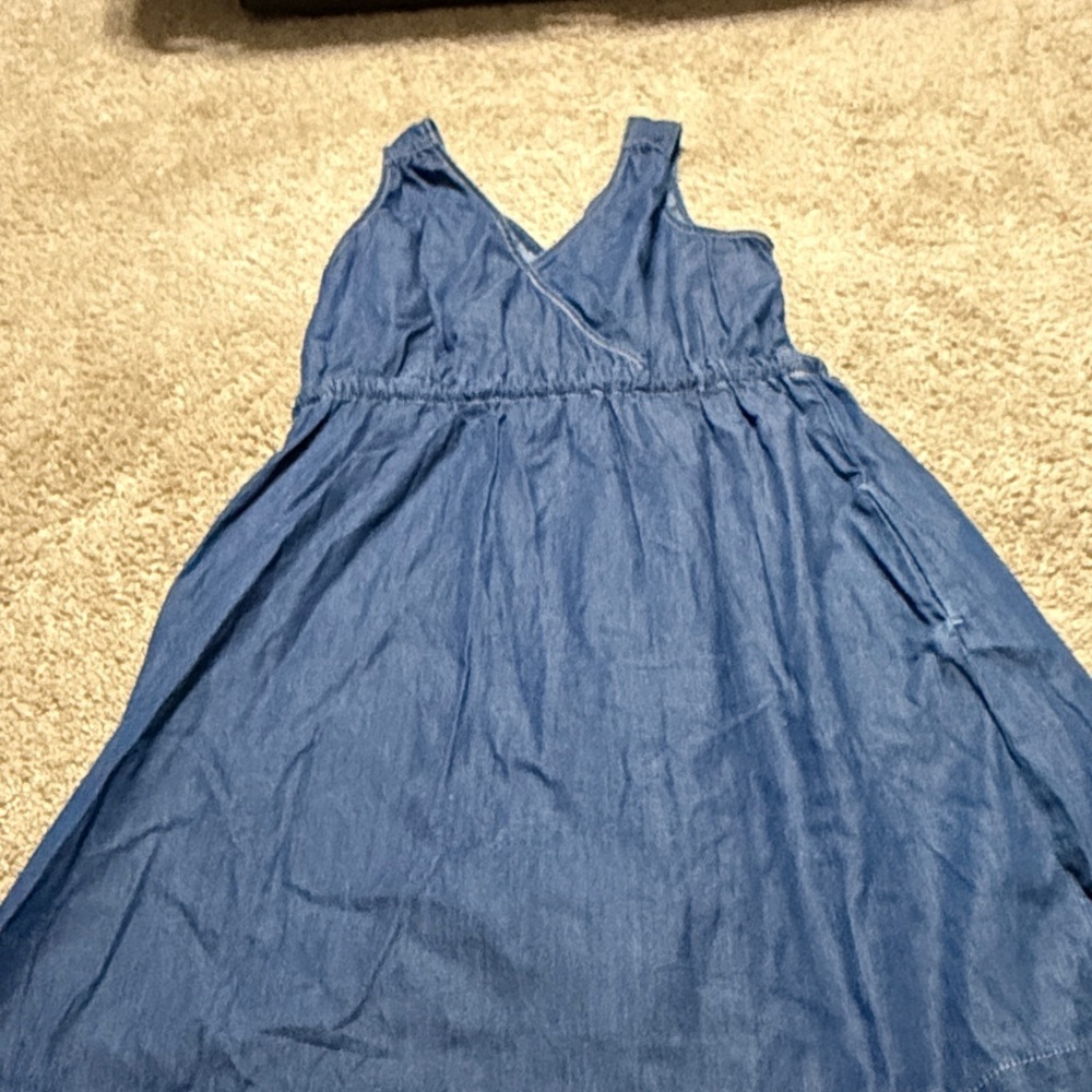 Tommy Hilfiger Denim Wrap Dress Medium - Picture 7 of 7